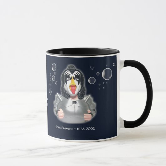 KISS - Gene Simmons Collectible Rubber Duck Mok (Rechts)
