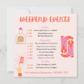 Kiss Goodbye Bachelorette Invitation (Dos)