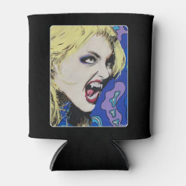 Kiss Hard schilderij op een Blikjeskoeler