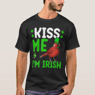 Kiss, ik ben de Ierse noordelijke kardinaal Bird S T-shirt
