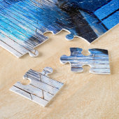 Kiss In The Rain - Londres Big Ben Jigsaw Puzzle (Côté)