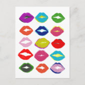 Kiss Kiss Briefkaart (Voorkant)