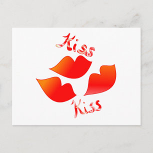Kiss Kiss Briefkaart