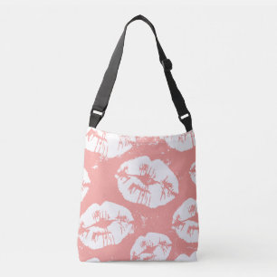 Kiss lips crossbody tas