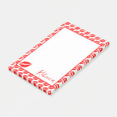 Kiss Lips Post-it® Notes (Schuin)
