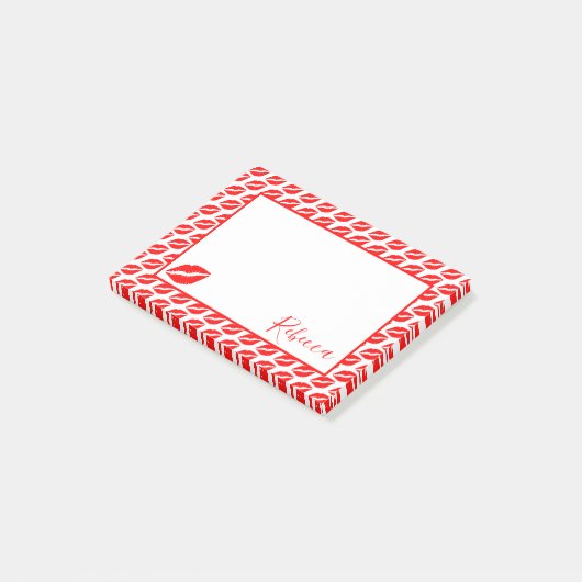 Kiss Lips Post-it® Notes (Schuin)