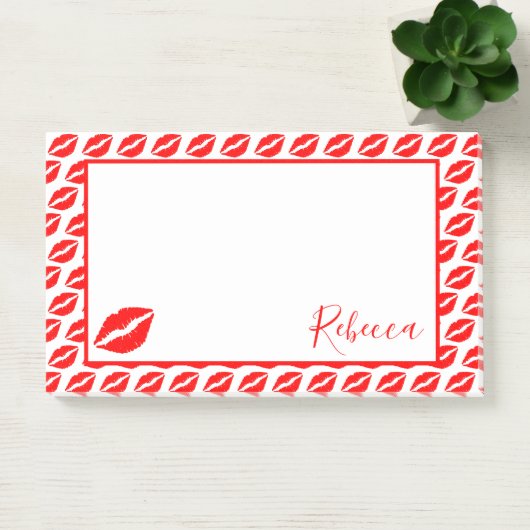 Kiss Lips Post-it® Notes (Kantoor)