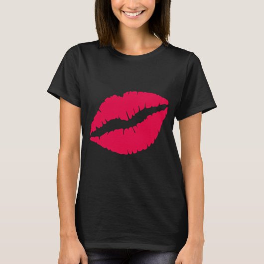 Kiss Lips T-shirt (Voorkant)