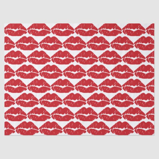 Kiss Love Kisses Tissuepapier (Voorkant)