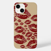 Kiss Marks Case-Mate iPhone Case (Achterkant)