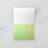 Kiss Me I am Irish - Carte de voeux (Intérieur)