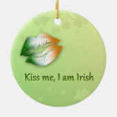 Kiss Me I am Irish - Ornement (Dos)