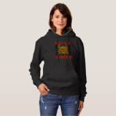 Kiss Me I M A Viking  Scandinavian Warrior and Vik Hoodie (Voorkant volledig)