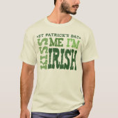 KISS ME I M'I M IRISH - T-shirt (Devant)