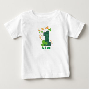 Kiss Me Ik ben 1 op mijn verjaardag St.Patricks Ir