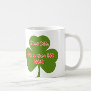 Kiss me, ik ben een Wee Bit Ierse Mokken