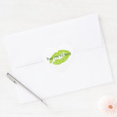 Kiss me Ik ben Irish Sticker (Envelop)