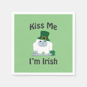 Kiss me Ik ben Irish Yeti Servet