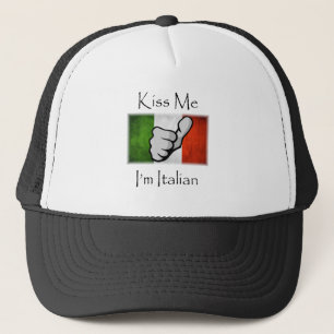 Kiss ME Ik ben Italiaans Trucker Pet