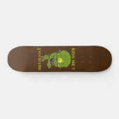 "KISS ME, IK BEN VACCINATED" grappig Skateboard (Horizontaal)