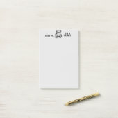 Kiss Me I'm A Prince Post-It Notes (Sur un bureau)