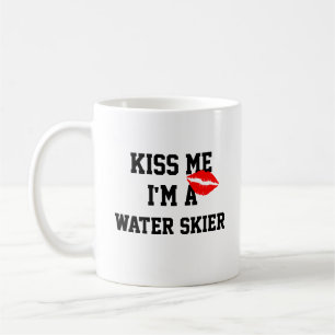 Kiss Me Im A Water Skier Mug