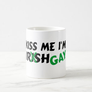 Kiss me Im Irish Gay Koffiemok