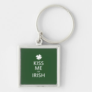 Kiss me Im Irish Sleutelhanger