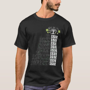 Kiss me Im Irish St Patrick's Day Funny Tree Shamr T-shirt