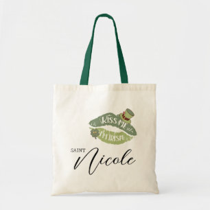  Kiss Me I'm Irish St. Patrick's Day is een Amerik Tote Bag