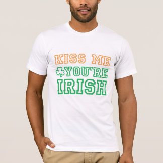 Kiss me, je bent Iers 2 T-shirt