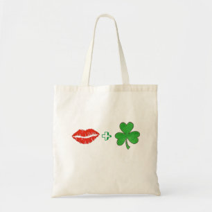 Kiss Me Je suis Irlandais Lips + Sac fourre-tout S