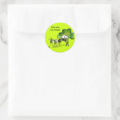 Kiss Me Je suis Polonais Sticker Shamrock (Sac)