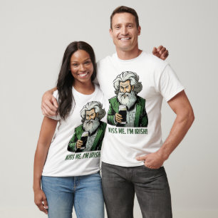 Kiss Me Je suis un T-shirt irlandais