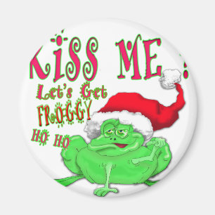 Kiss me laat Froggy pakken Magneet