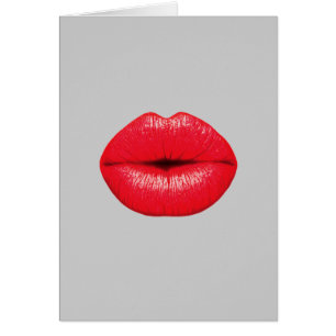 KISS me LIPS red mouth