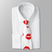 Kiss me party stropdas (Gebonden)