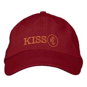 KISS ME retro pet / Fun Party trucker cap