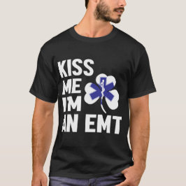 Kiss Me Series (ik ben een EMT) Mannen T-Shirt