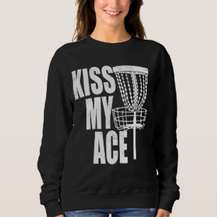 Kiss Mijn Ace Disc Golfmand Vaderdag Gift Trui
