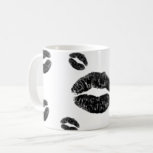 Kiss mug (Devant gauche)