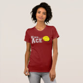 KISS MY ACE TENNIS SHIRT (Voorkant volledig)