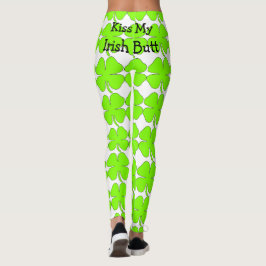 Kiss My Irish Butt Leggings