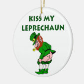 Kiss My Leprechaun Ornament (Links)