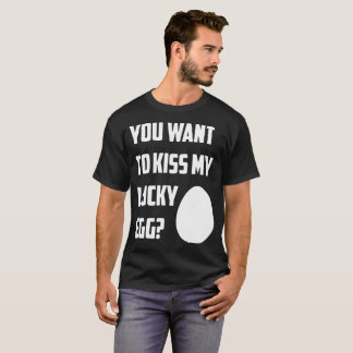 Kiss My Lucky Egg Mannen boys Cool Runnings Bob Sl T-shirt