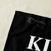 Kiss My Putt drôle serviette de plage de golf pour (En situation)