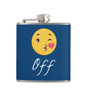 Kiss off Emoji Funny Trendy Popular Cute Heupfles