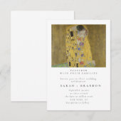 Kiss Old Fijnbruiloft Kaart (Voorkant / Achterkant)