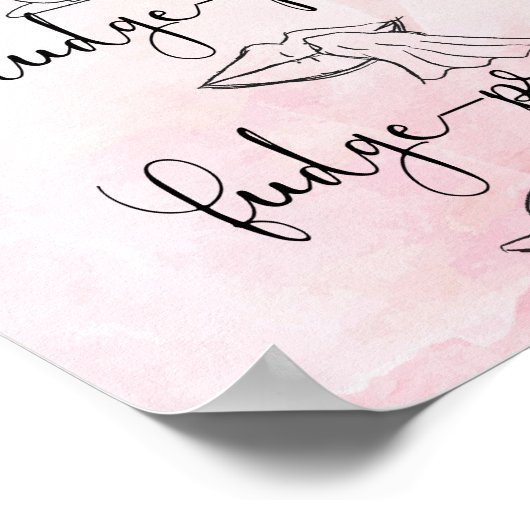 Kiss Proof Fudge Proof Poster (Hoek)