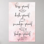 Kiss Proof Fudge Proof Poster (Voorkant)